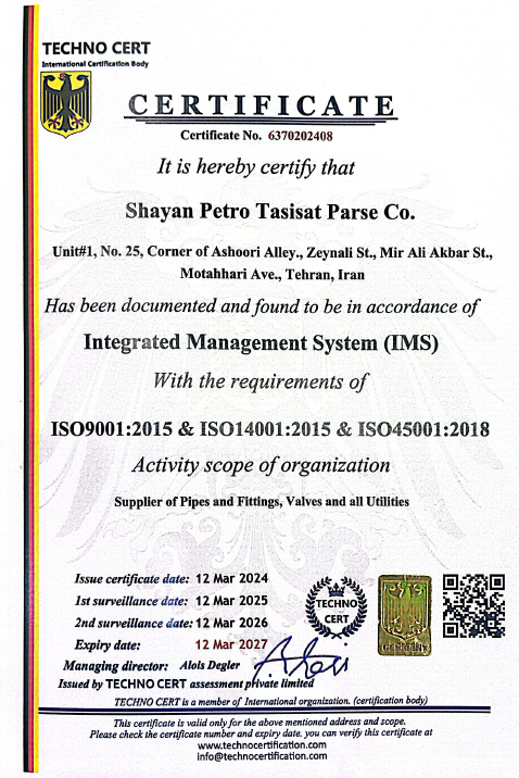 ISO 9001:2015&14001:2015&45001:2018